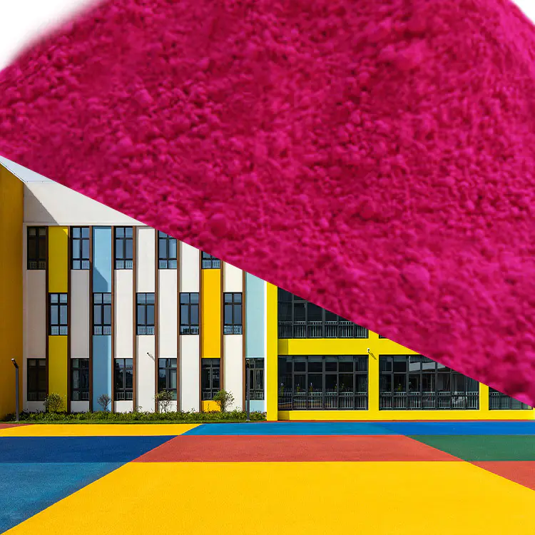 Fluorescent Pigment Rose Red