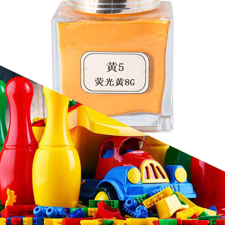 TeYan Oil-Soluble Dye [Fluorescent Yellow 8G] Plastic Dye Fluorescent Yellow 8G