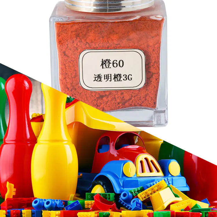TeYan Oil-Soluble Dye [Transparent Orange 3G (60)] Plastic Dye Transparent Orange 3G