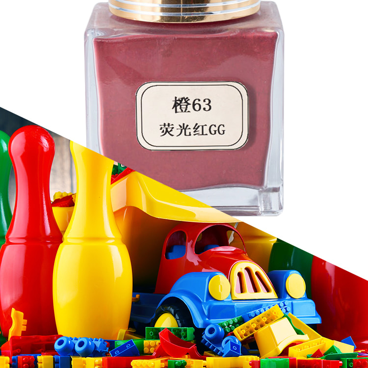 TeYan Oil-Soluble Dye [Fluorescent Red GG (63)] Plastic Dye Fluorescent Red GG (63)